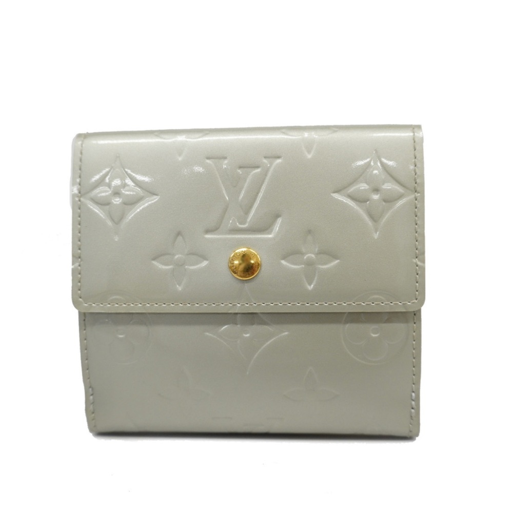 Louis Vuitton Monogram Vernis Patent Leather Elise Tri-fold Wallet